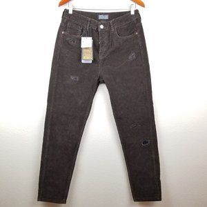 Zara Man Distressed Corduroy